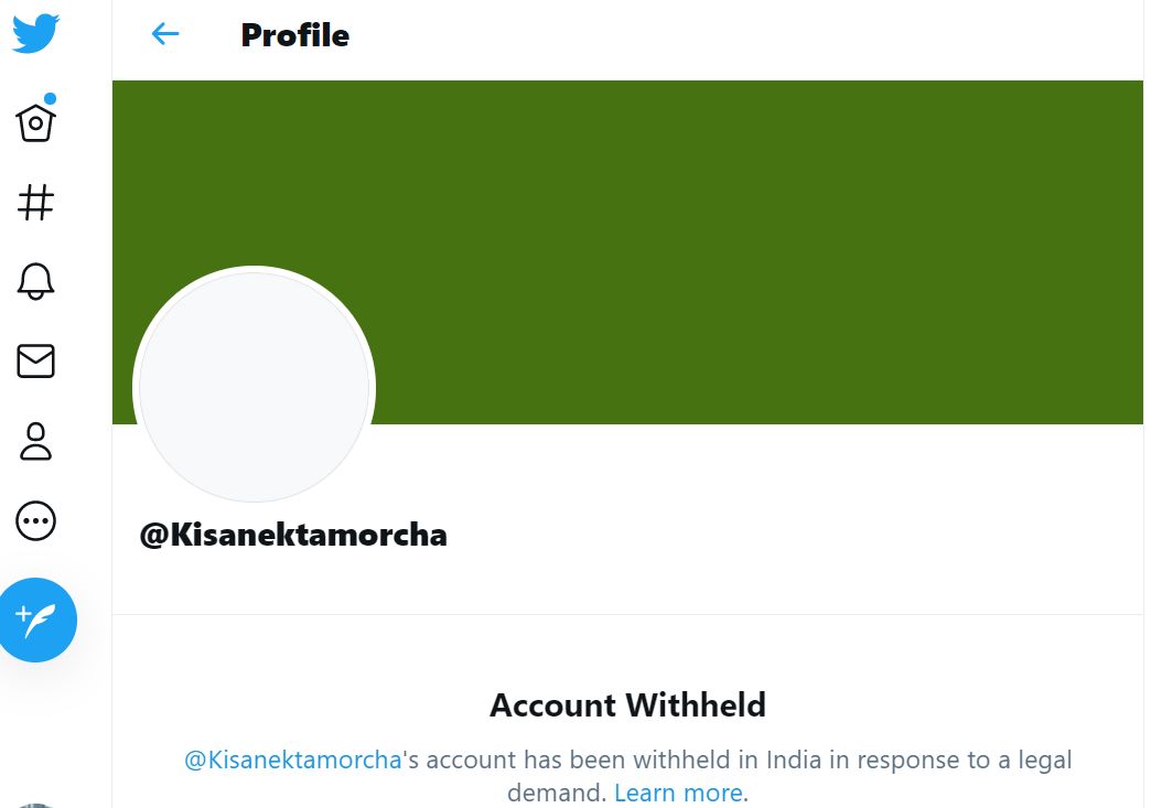 kisan ekta morcha account unblocked - Satya Hindi