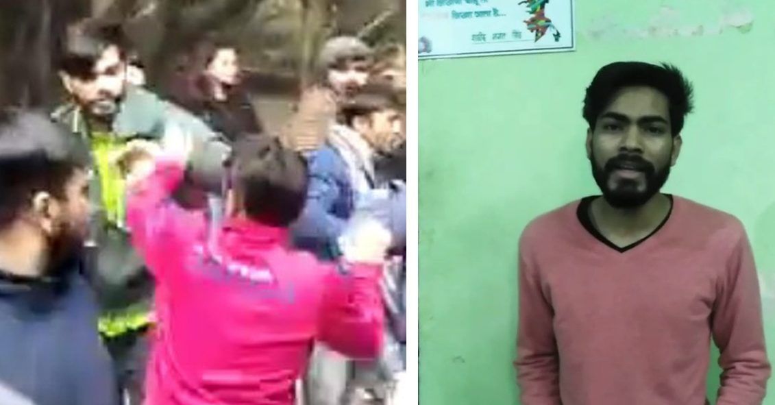 abvp members attacked aisa students viral video truth - Satya Hindi