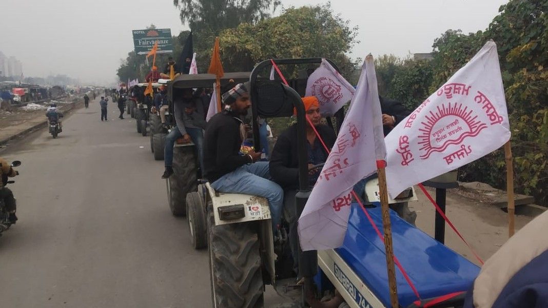 Kisan protest in delhi challenge for modi government - Satya Hindi