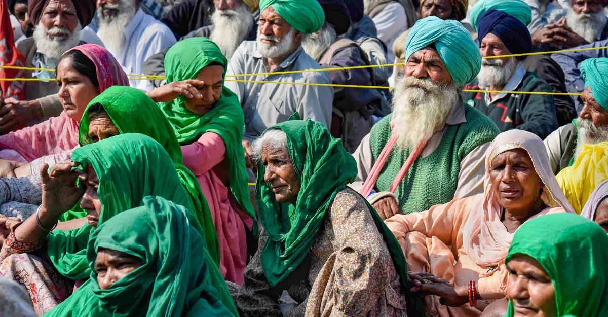 किसान आन्दोलन से जुड़ने दिल्ली पहुँच रही हैं 40 हज़ार महिलाएं