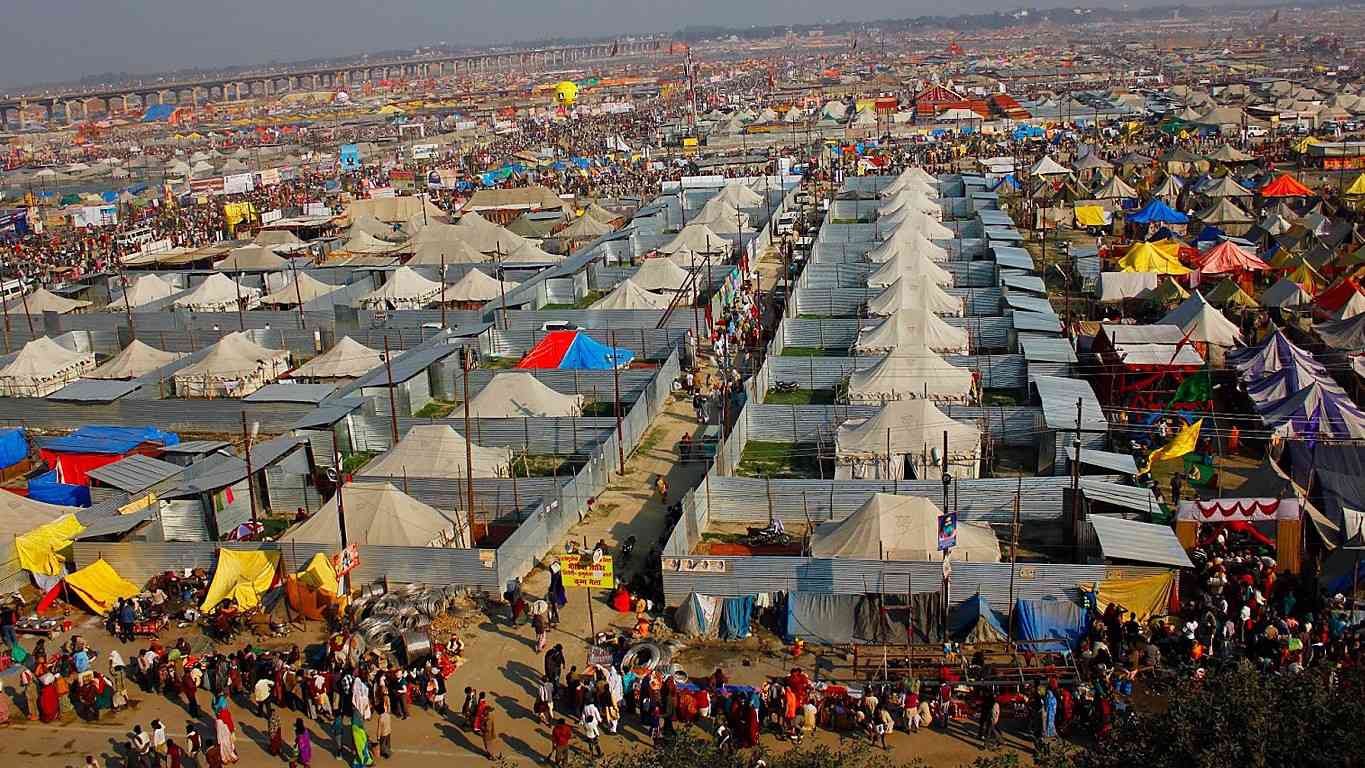 Luxrury five-star tents at Allahabad during Kumbh - Satya Hindi