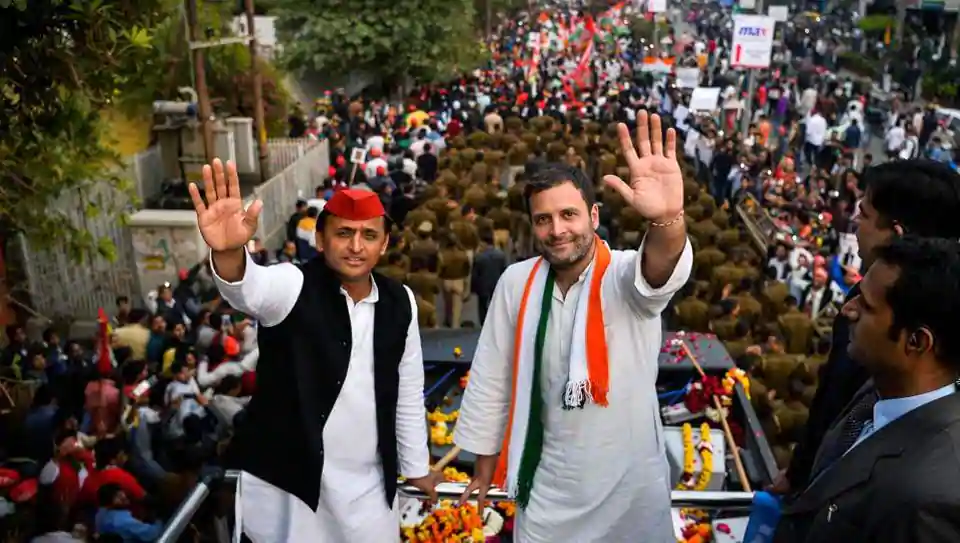 Akhilesh Yadav Mayawati gathbandhan loksabha election 2019 congress - Satya Hindi
