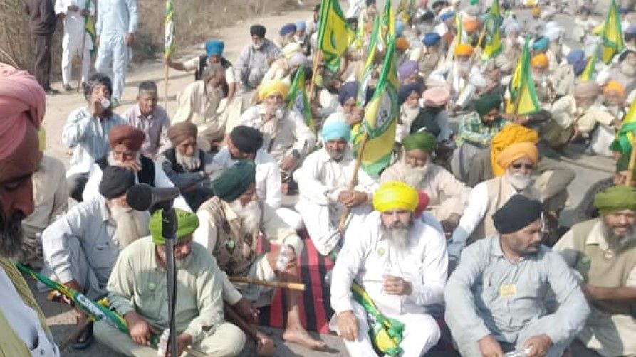 Farmer protest in Delhi a democratic move  - Satya Hindi