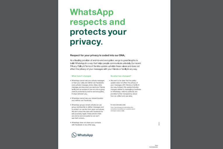 whatsapp new privacy policy update data security concerns - Satya Hindi