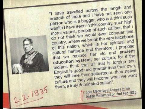 McCaulay told to make India slave mentally? - Satya Hindi