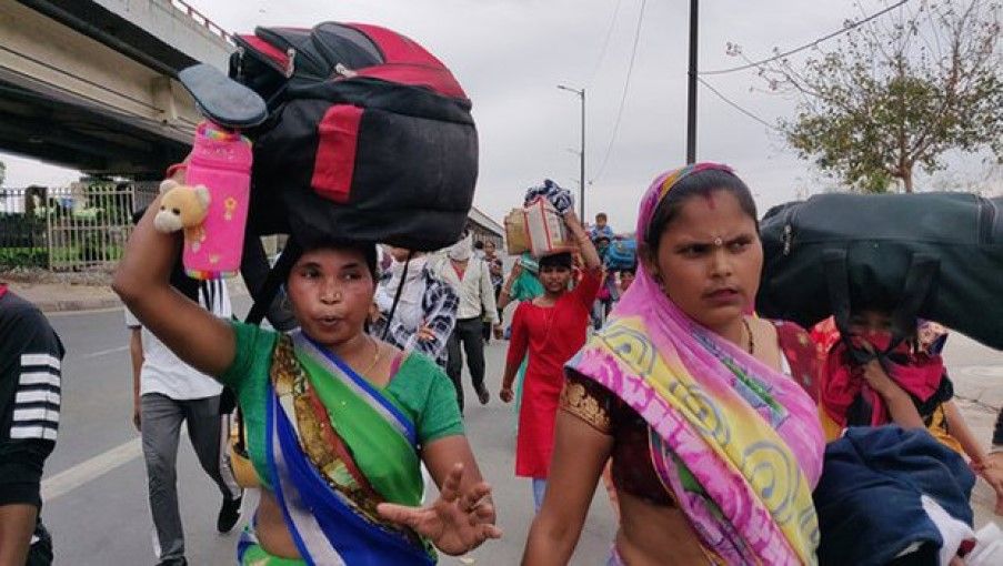 migrant workers during lockdown Leaving Delhi - Satya Hindi