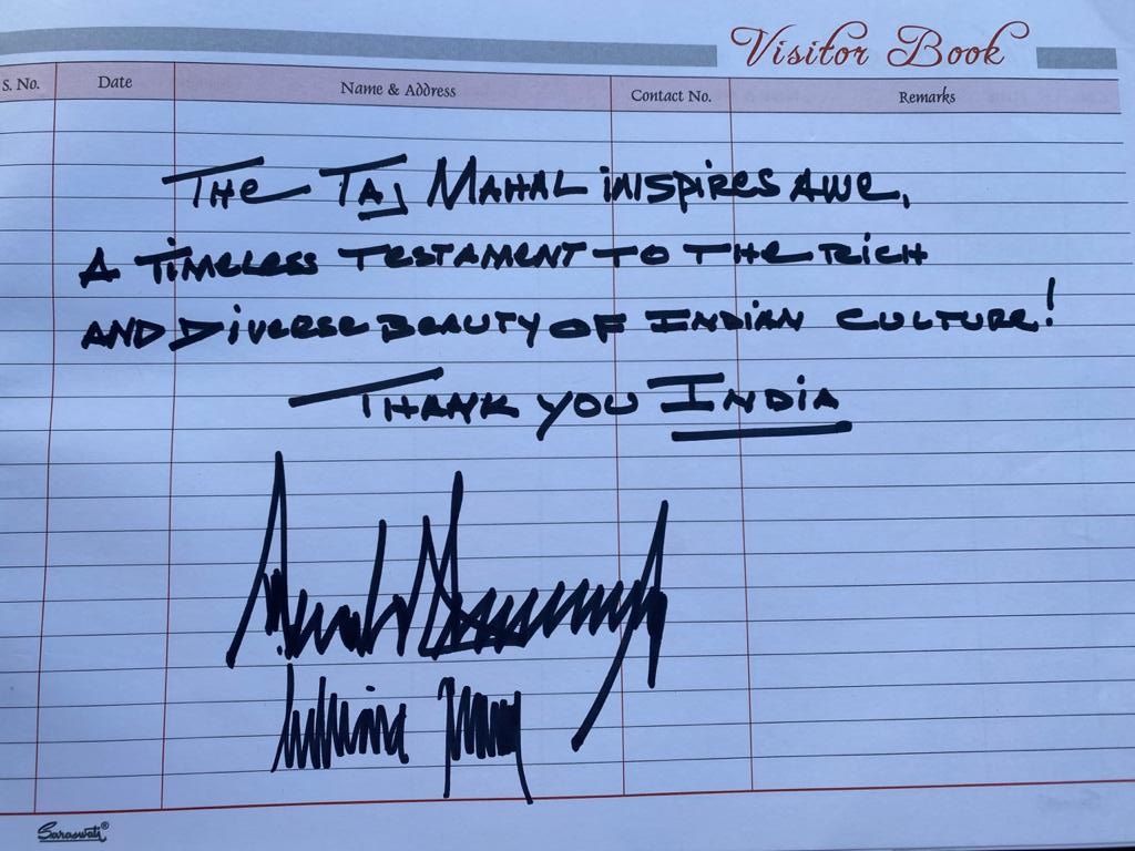 Donald Trump and Melania visit Tajmahal - Satya Hindi