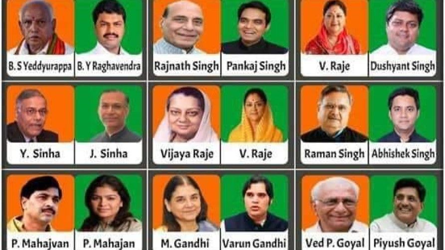 DYNASTY POLITICS IN POLITICAL PARTIES BJP CONGRESS - Satya Hindi