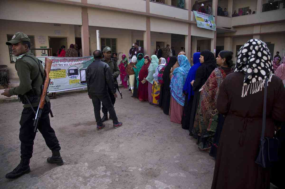 Sheikh Hasina Awami League sweeps Bangladesh General Elections - Satya Hindi